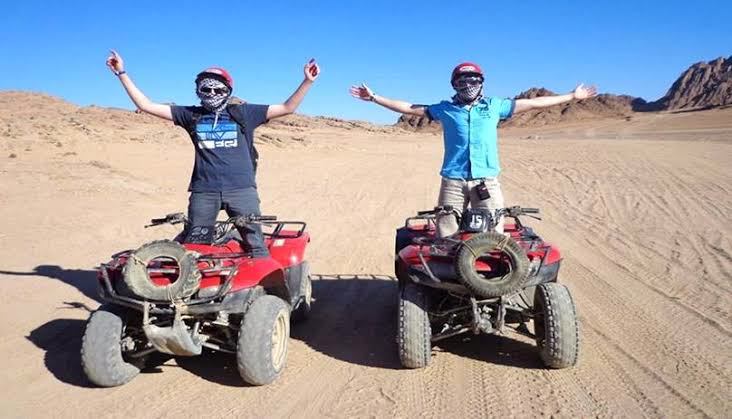 Quad ATV driving safari tour from Sahl Hasheesh & Makadi Bay'